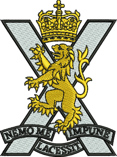GD02 - Royal Regiment Of Scotland Premium Quality Embroidered T-Shirt