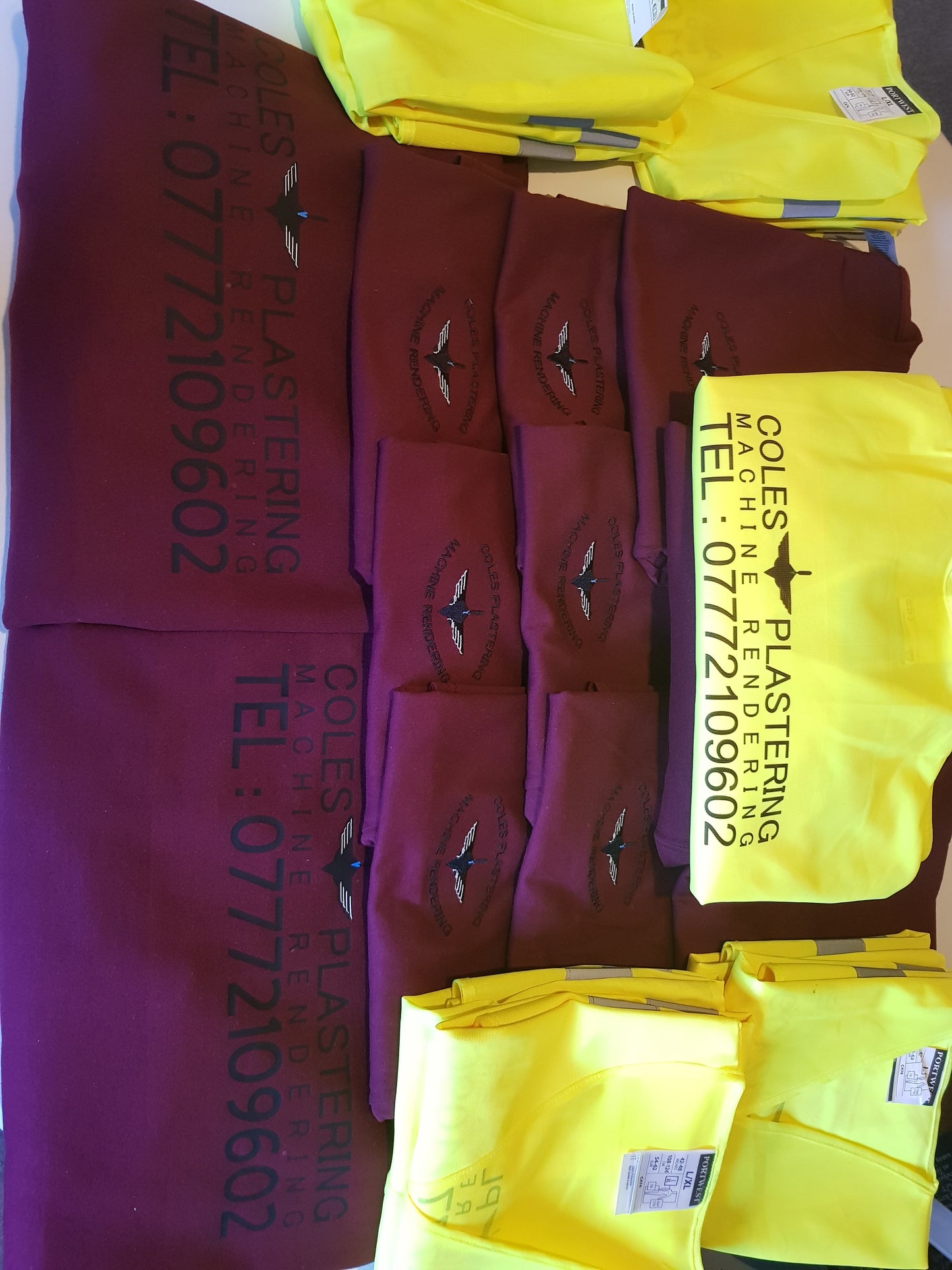 Bespoke Short Sleeve Workwear T-Shirt - Bespoke Emerald Embroidery Ltd