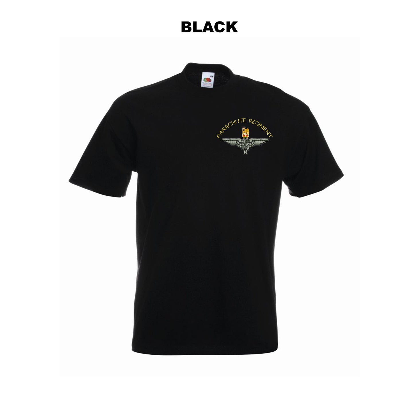GD02 - Parachute Regiment Premium Quality Embroidered T-Shirt - Bespoke Emerald Embroidery Ltd
