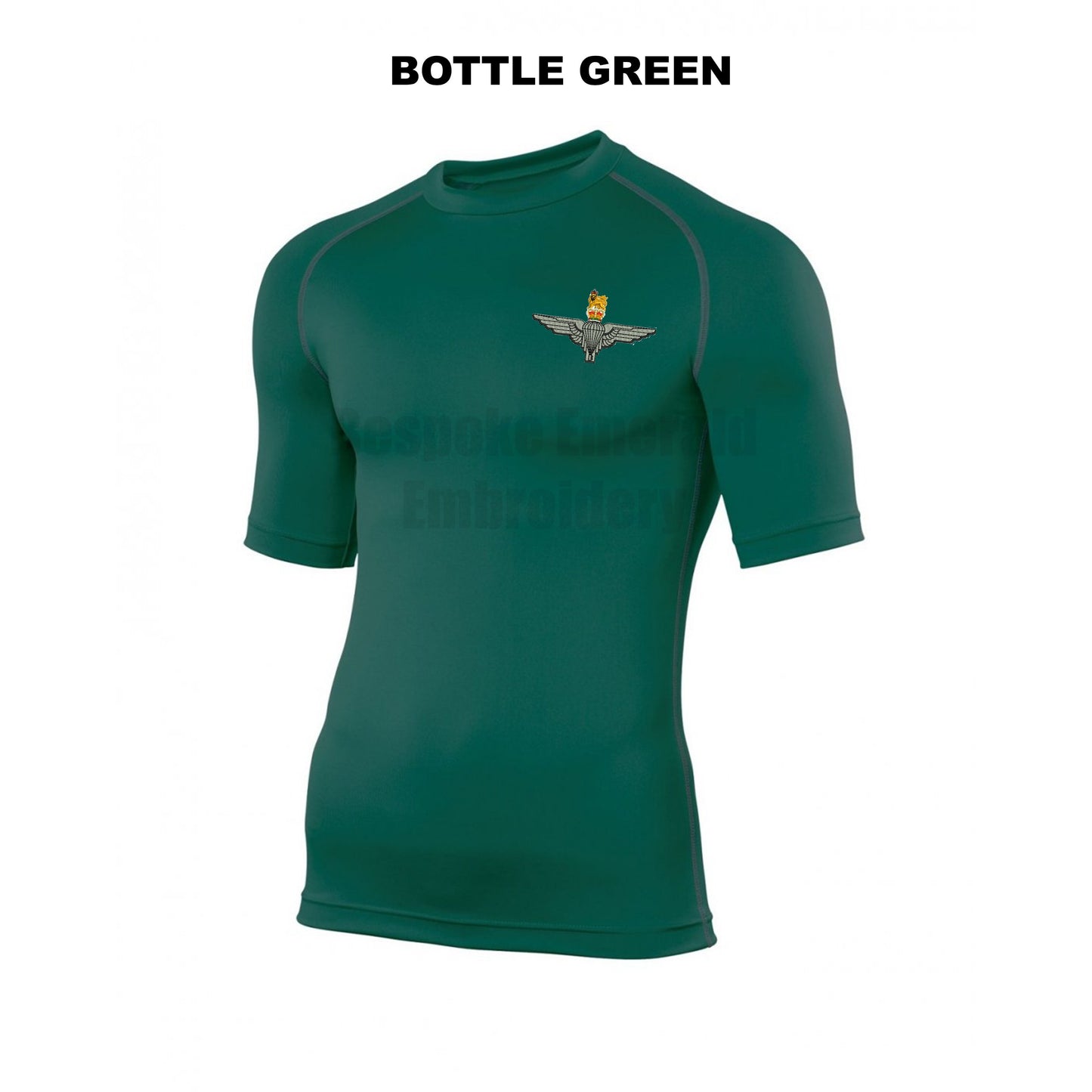 RH002 - Rhino Short sleeve base layer - Bespoke Emerald Embroidery Ltd
