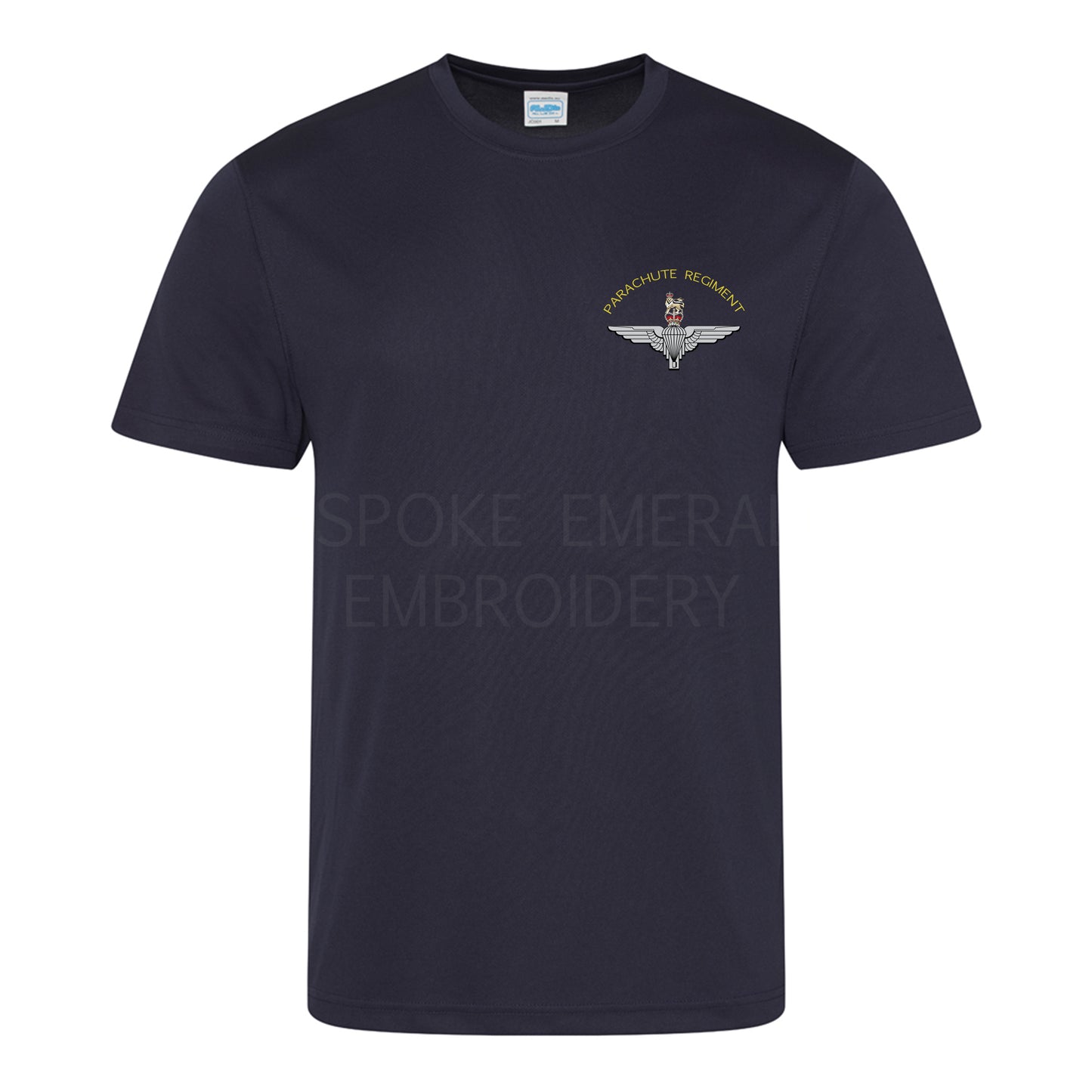 JC001 - Parachute Regiment Cool Wicking T-shirt - Bespoke Emerald Embroidery Ltd