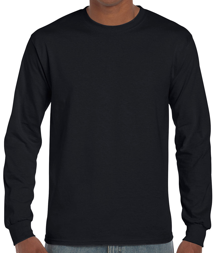 Military Long sleeve cotton T-Shirt - Bespoke Emerald Embroidery Ltd