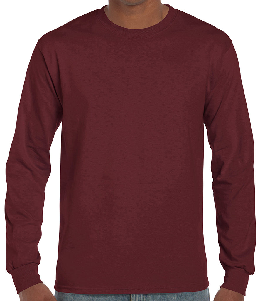 Military Long sleeve cotton T-Shirt - Bespoke Emerald Embroidery Ltd