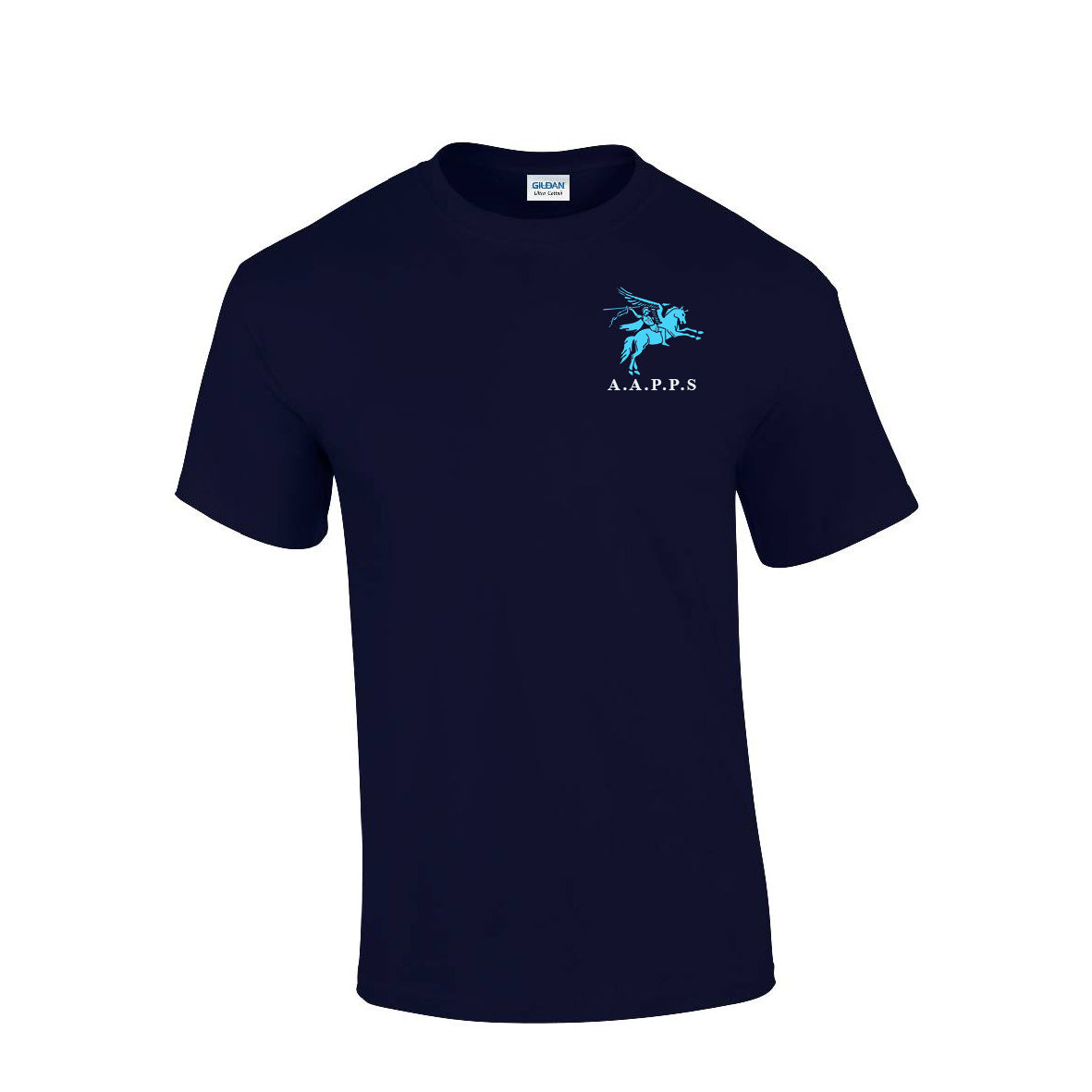 GD02 - All Arms Premium Quality Pegasus Embroidered T-Shirt - Bespoke Emerald Embroidery Ltd