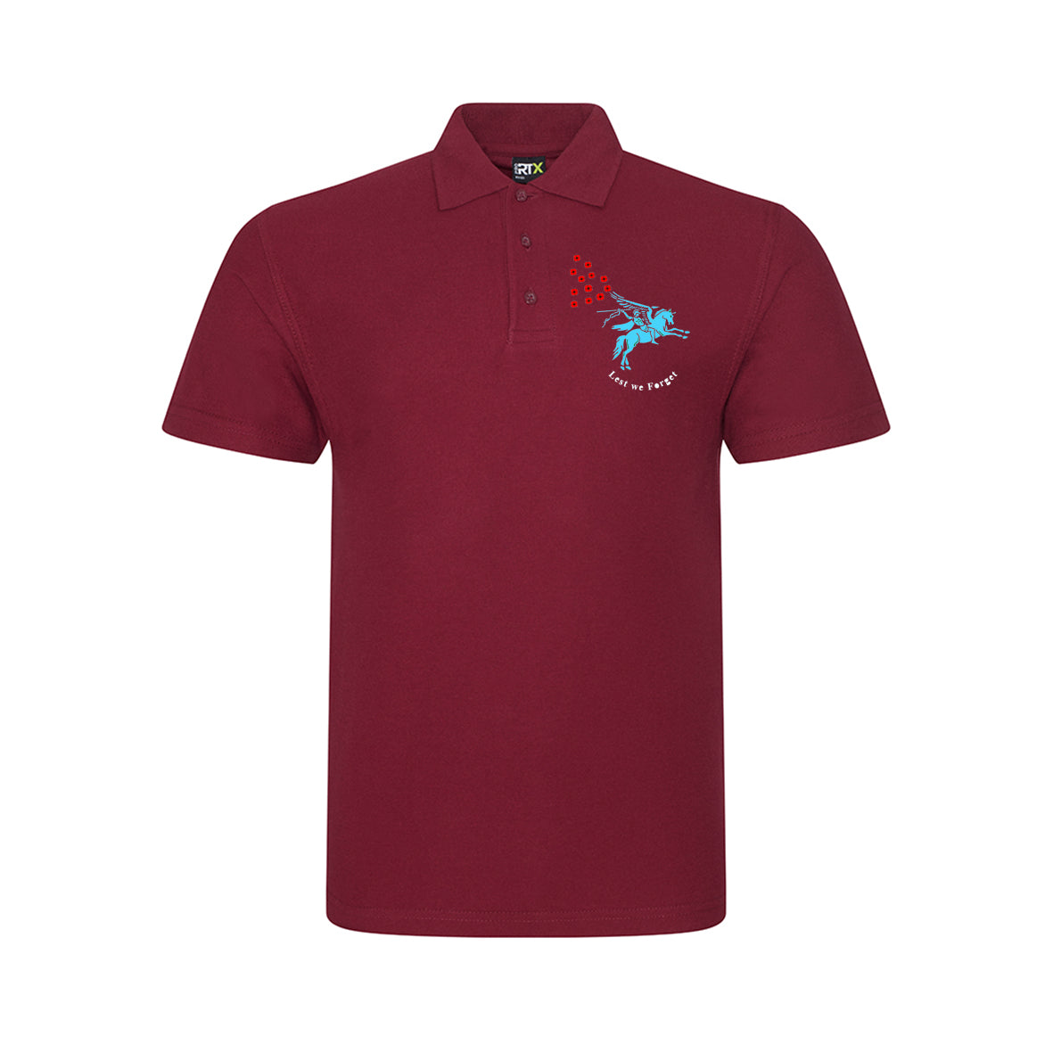 Pegasus / All arms Remembrance - Polo / Sweatshirt / T-Shirt - Bespoke Emerald Embroidery Ltd