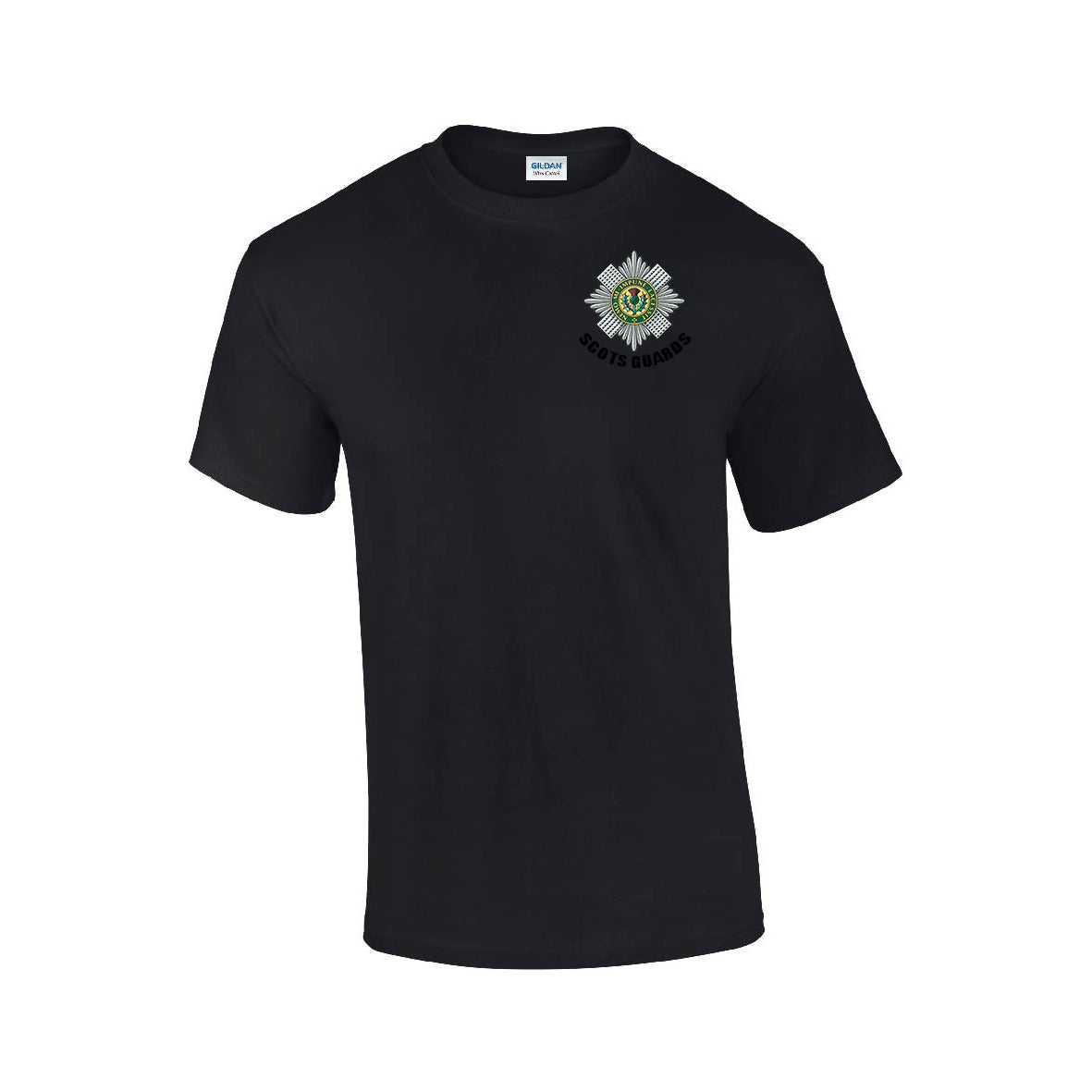 GD02 - Scots Guards Premium Quality Embroidered T-Shirt - Bespoke Emerald Embroidery Ltd