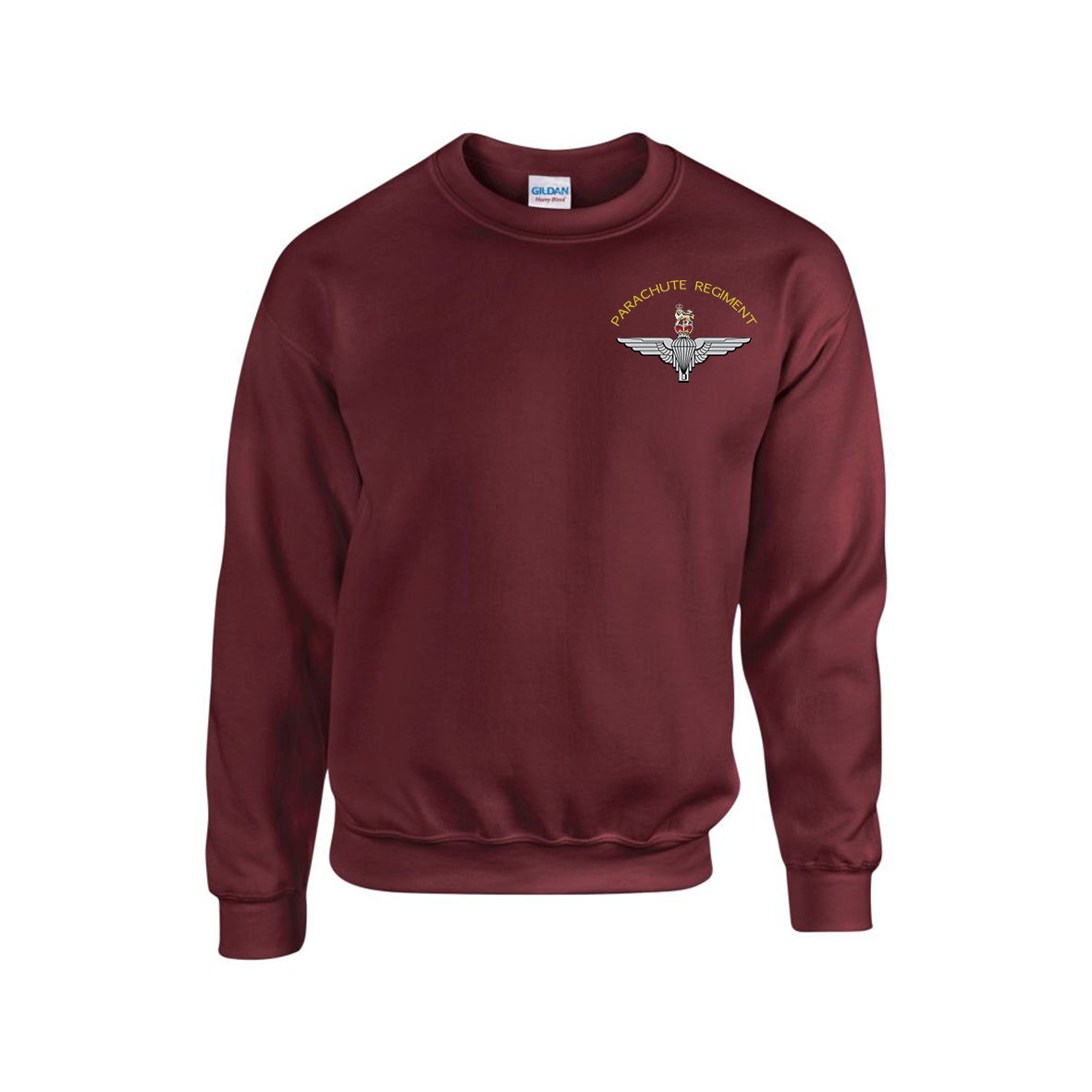 GD56 - Premium Parachute Regiment drop shoulder sweatshirt - Bespoke Emerald Embroidery Ltd