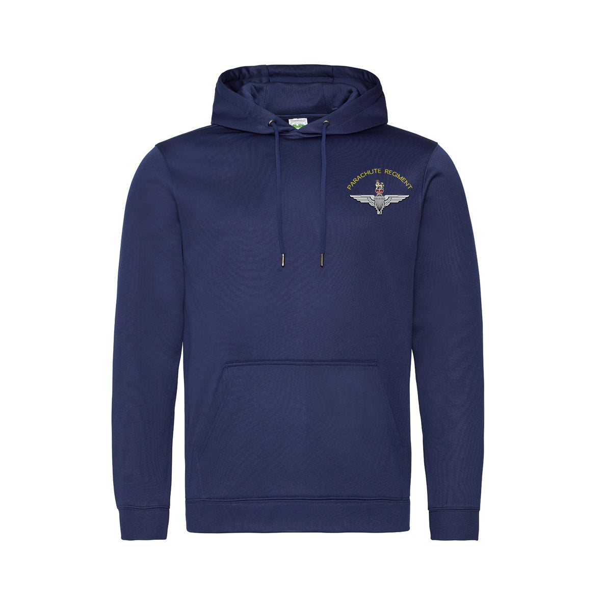JH006 - Parachute Regiment Polyester Hooded Sweatshirt - Bespoke Emerald Embroidery Ltd