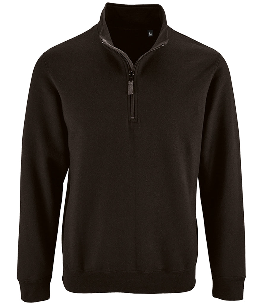 RMAS Company cotton 1/4 zip neck Sweatshirt