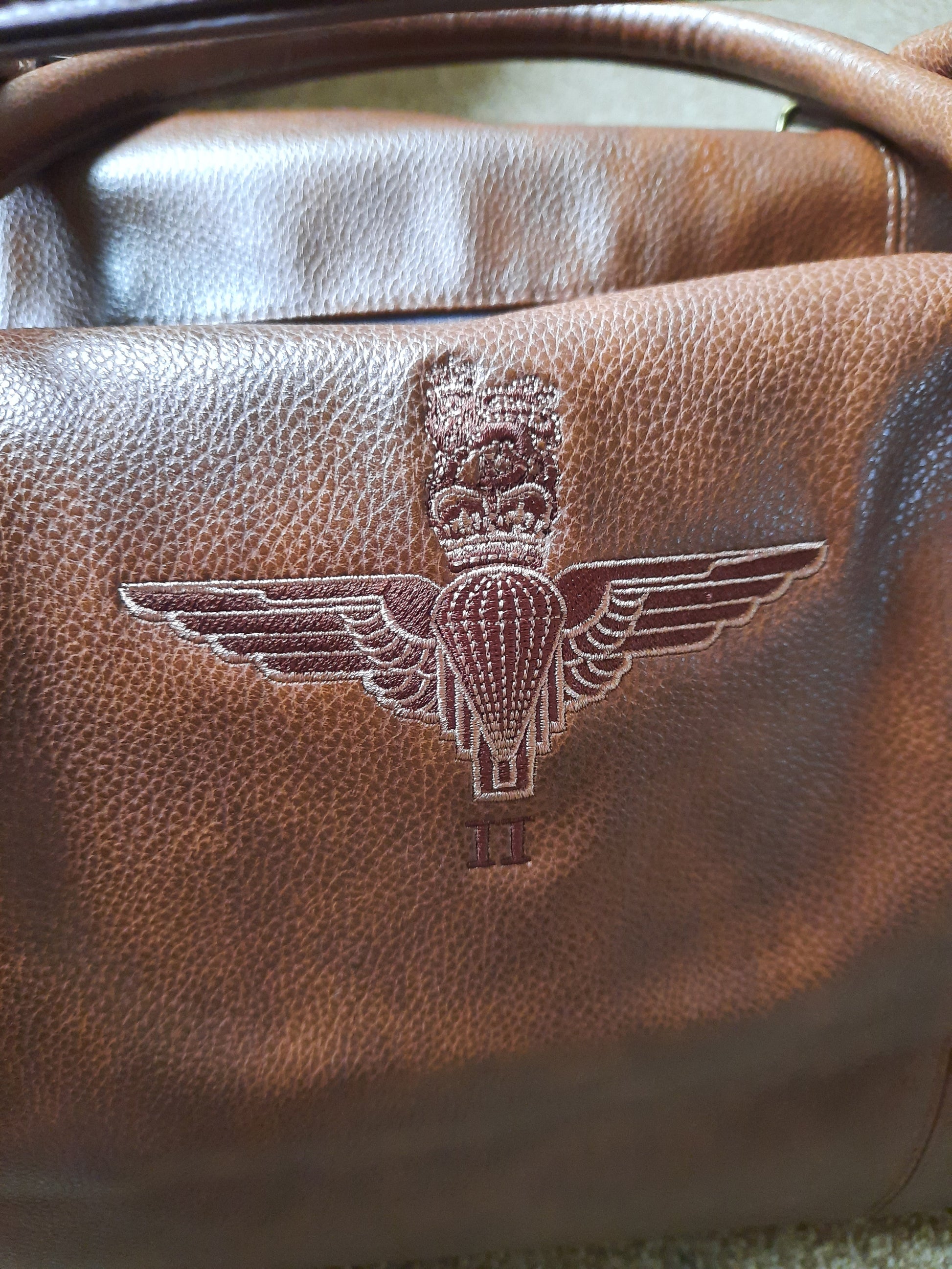 Personalised NuHide® PU weekender Holdall - Bespoke Emerald Embroidery Ltd