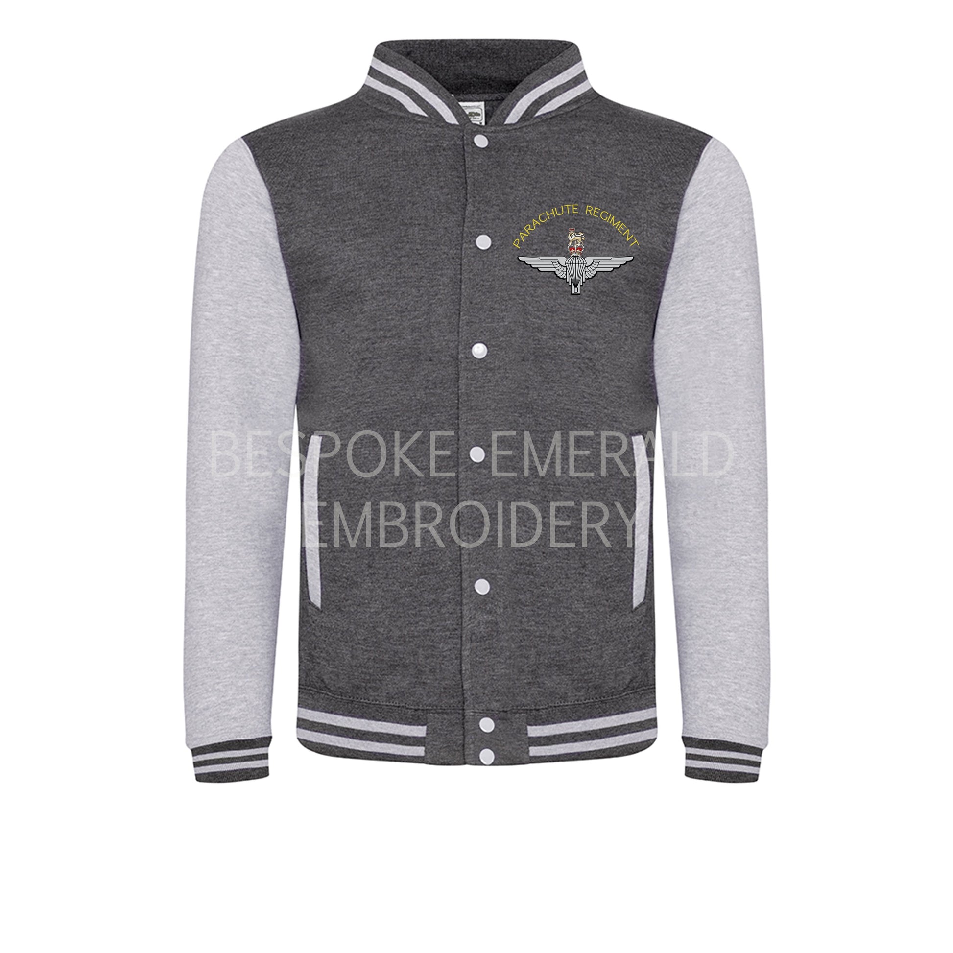 JH043 - Baseball varsity Jacket - Bespoke Emerald Embroidery Ltd