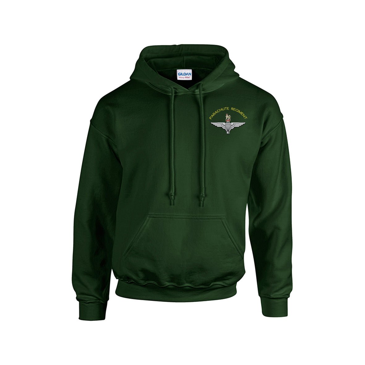 GD57 - Heavy Blend Hooded sweatshirt - Parachute Regiment - Bespoke Emerald Embroidery Ltd
