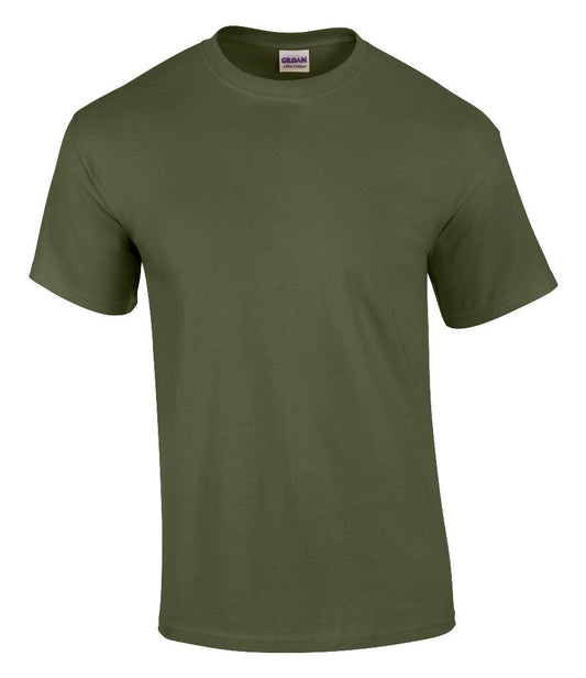 Military Short sleeve cotton T-Shirt - Bespoke Emerald Embroidery Ltd