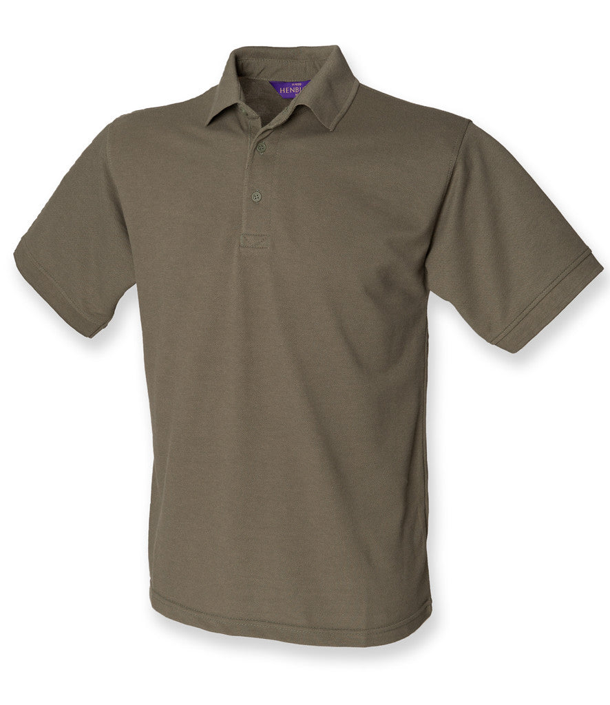 H101 - Military short sleeve Polo shirt - Bespoke Emerald Embroidery Ltd
