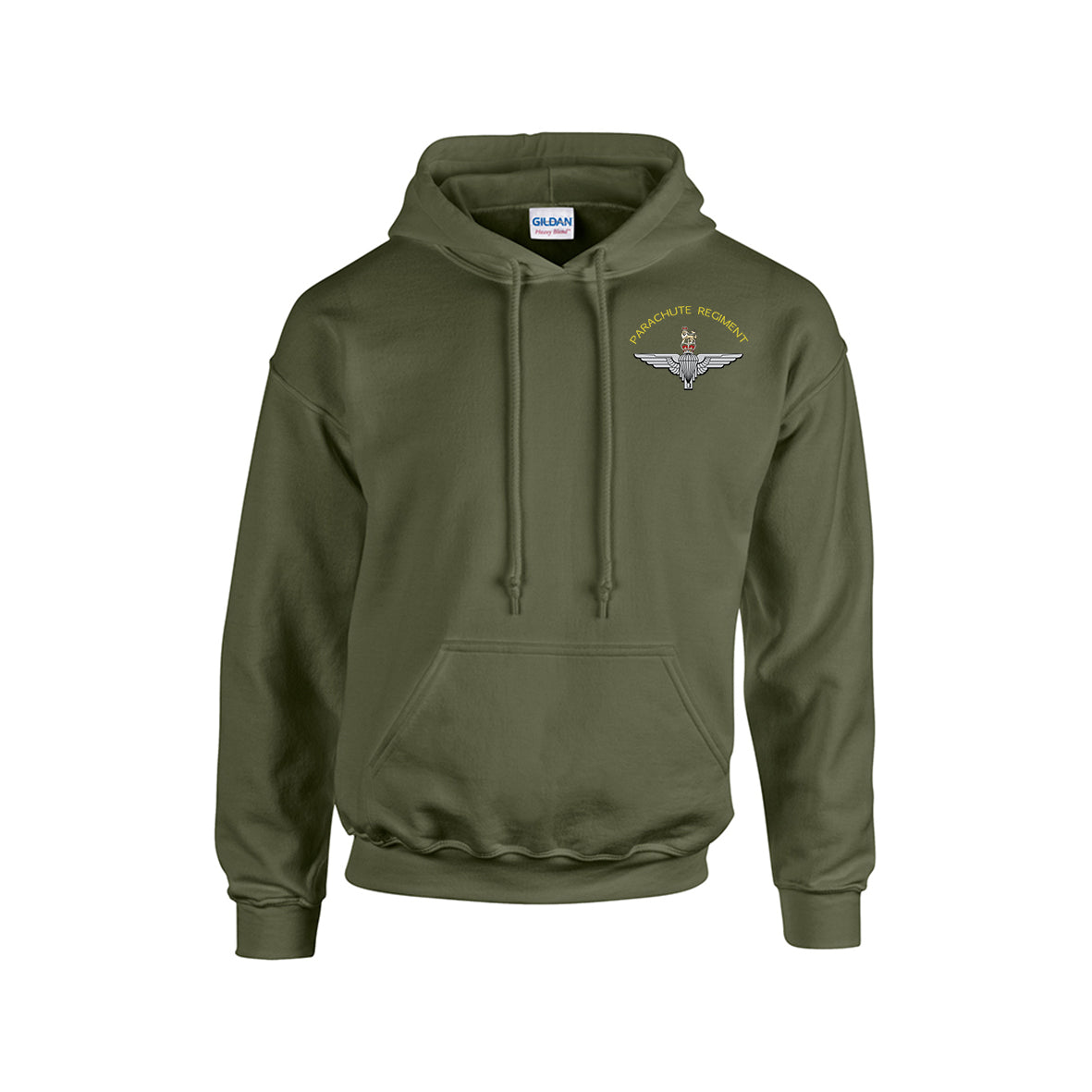 GD57 - Heavy Blend Hooded sweatshirt - Parachute Regiment - Bespoke Emerald Embroidery Ltd