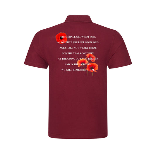 Parachute Regiment Remembrance -  Polo / Sweatshirt / T-Shirt - Bespoke Emerald Embroidery Ltd