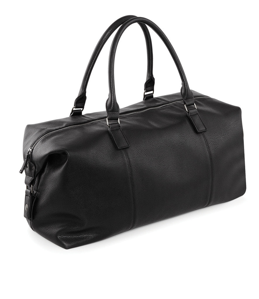 Personalised NuHide® PU weekender Holdall - Bespoke Emerald Embroidery Ltd
