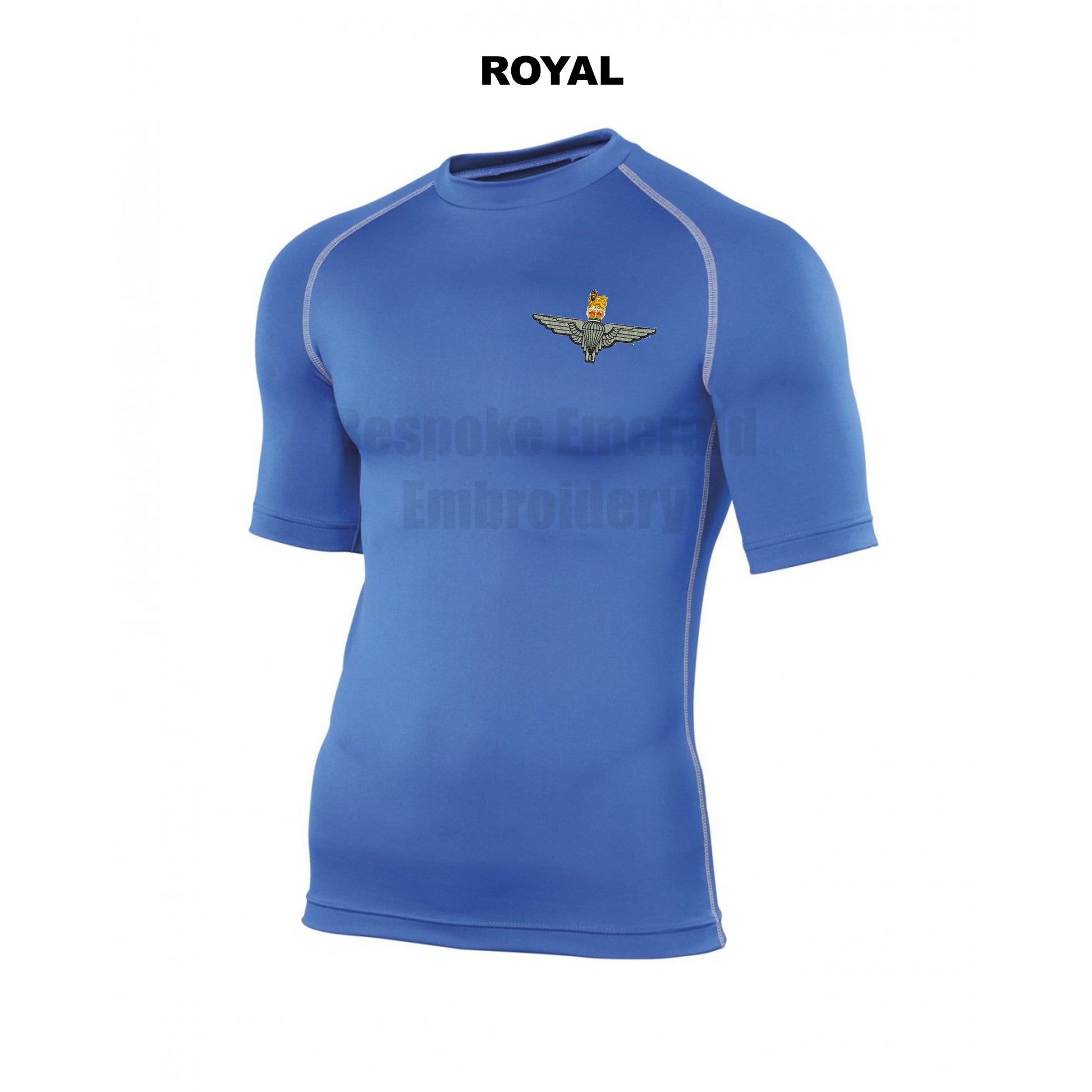 RH002 - Rhino Short sleeve base layer - Bespoke Emerald Embroidery Ltd
