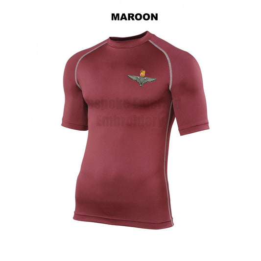 RH002 - Rhino Short sleeve base layer - Bespoke Emerald Embroidery Ltd