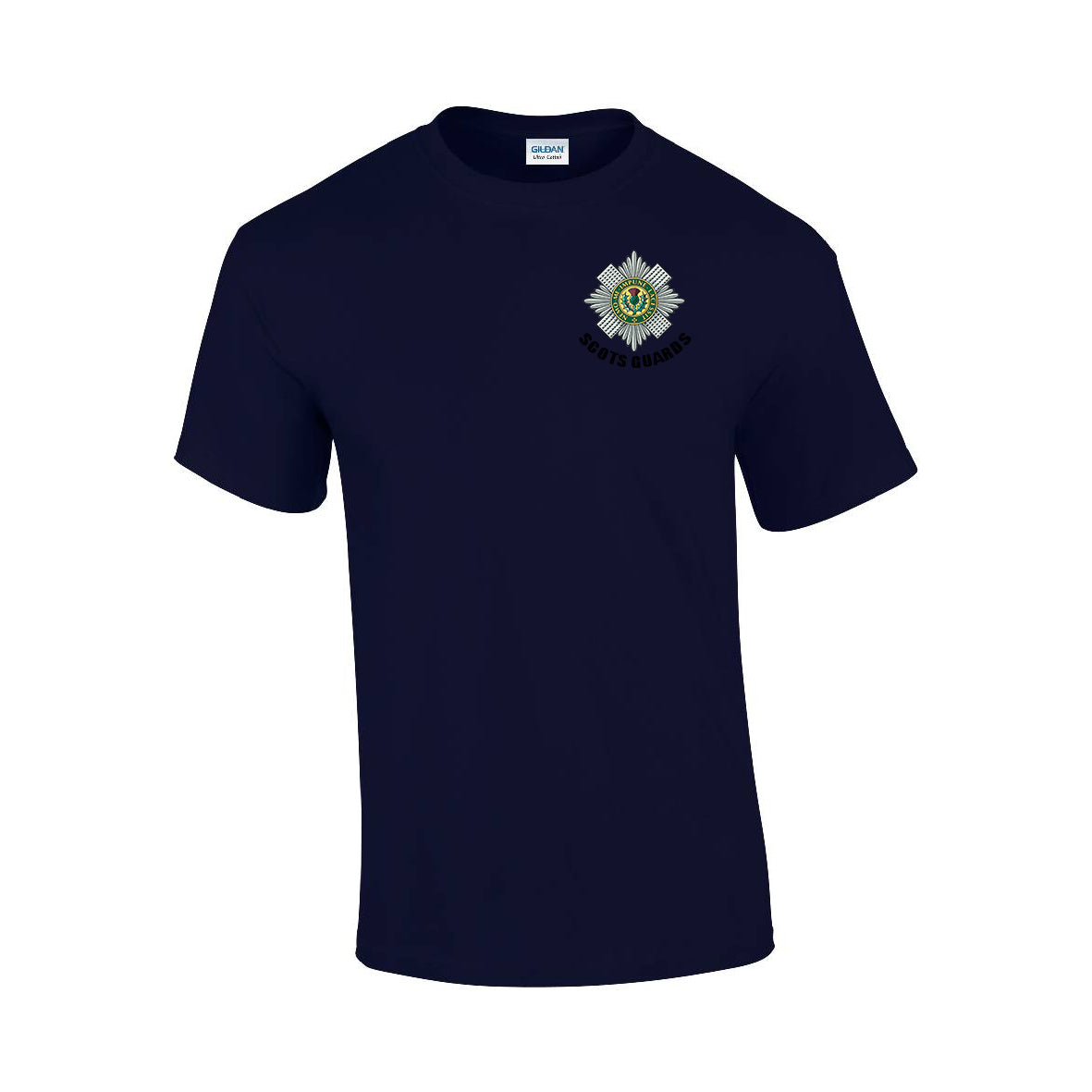GD02 - Scots Guards Premium Quality Embroidered T-Shirt - Bespoke Emerald Embroidery Ltd