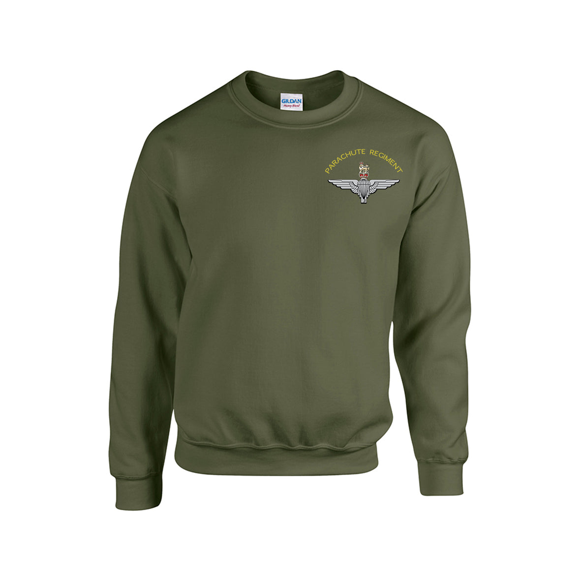 GD56 - Premium Parachute Regiment drop shoulder sweatshirt - Bespoke Emerald Embroidery Ltd