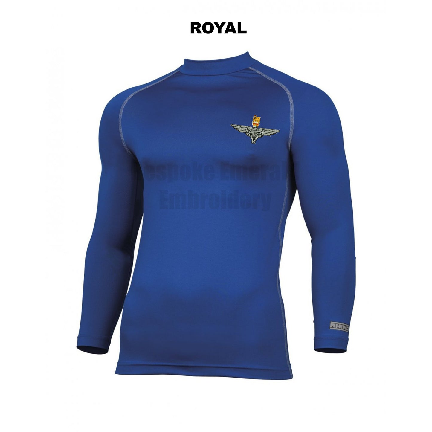 RH001 - Rhino Long Sleeved Baselayer - Bespoke Emerald Embroidery Ltd
