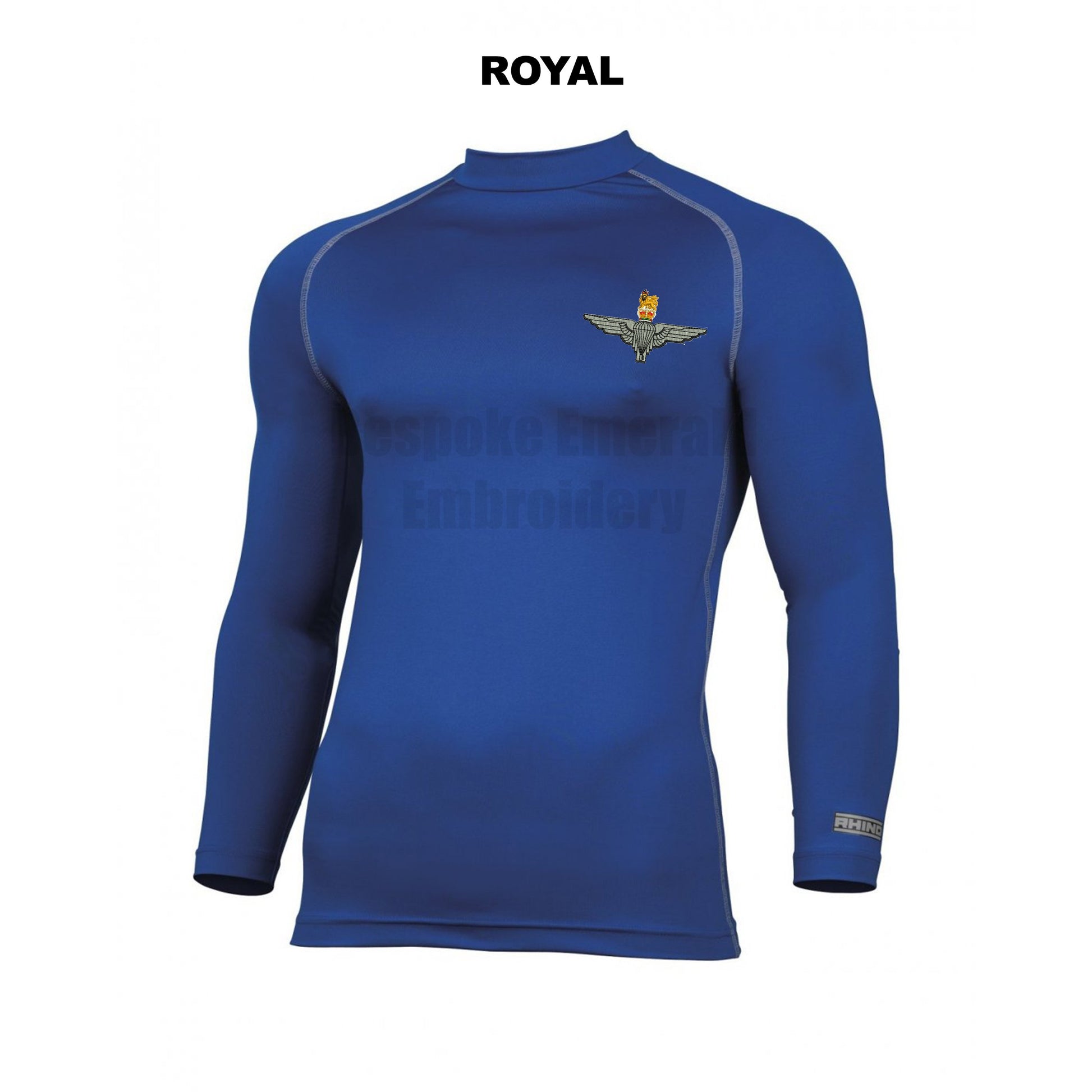 RH001 - Rhino Long Sleeved Baselayer - Bespoke Emerald Embroidery Ltd