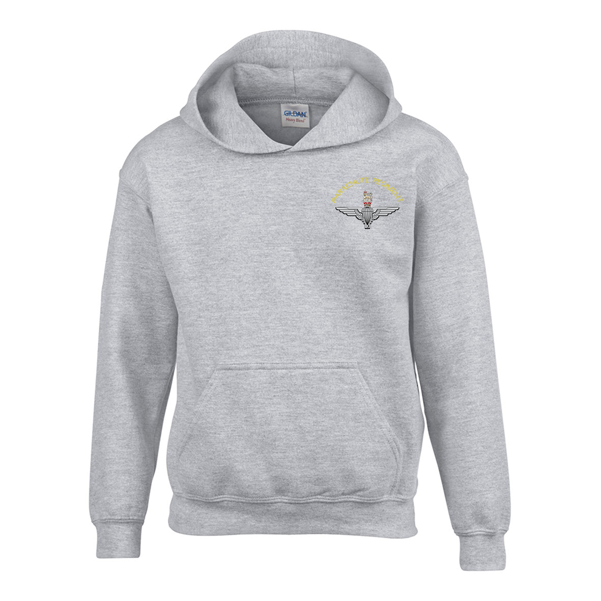 GD57B - Kids Parachute Regiment Hooded sweatshirt - Bespoke Emerald Embroidery Ltd